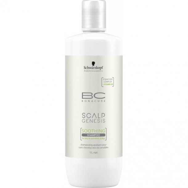 BC Bonacure Genesis Scalp Soothing Shampoo 1000ml.