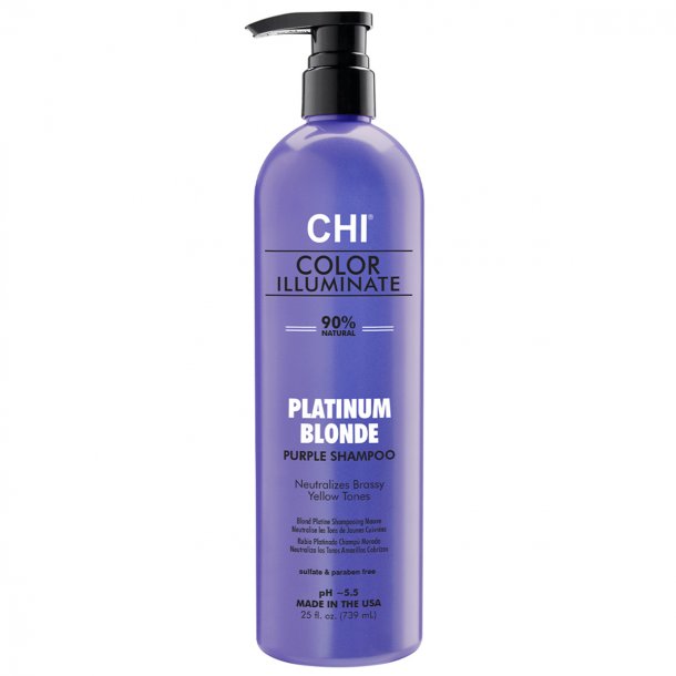Chi Color Illuminate Shampoo Platinum Blonde 739ml