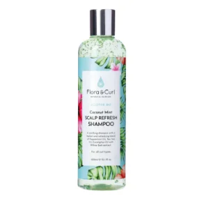 Flora & Curl Soothe Me Coconut Mint Scalp Refresh Shampoo 300ml