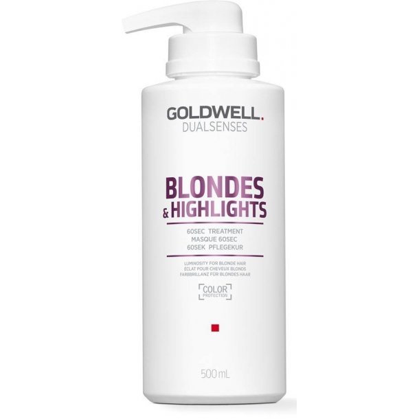 Goldwell DualSenses Blondes &amp; Highlights 60SEC Treatment 500ml.
