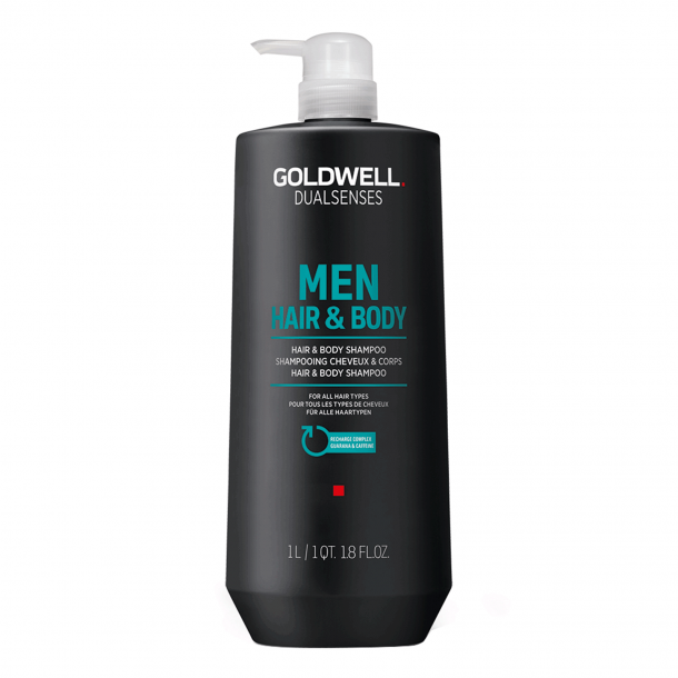 Goldwell DualSenses for Men Hair &amp; Body Shampoo 1000ml.