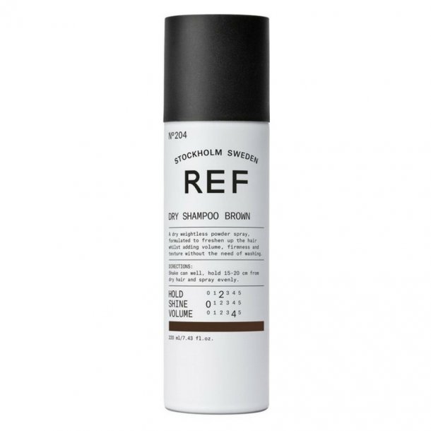 REF No 204 Dry Shampoo Brown 220 ml