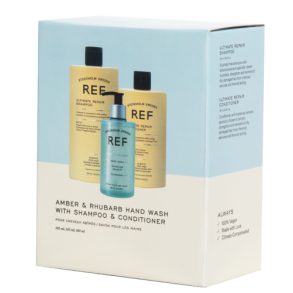 REF Gaveske Ultimate Repair Sh+Con, Amber and Rhubarb Hndsbe