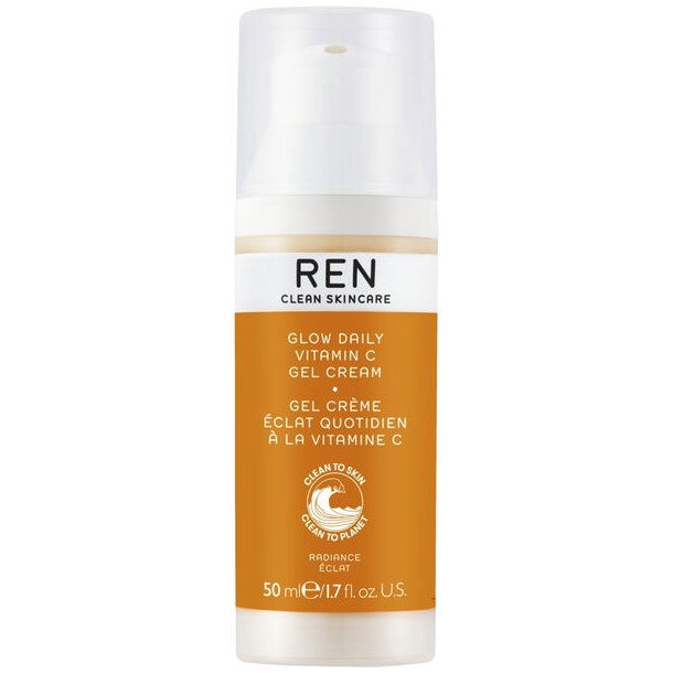 REN Radiance Vegan Glow Daily Vitamin C Gel Cream 50ml