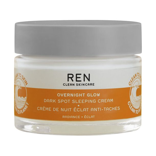 REN Overnight Glow Dark Spot Sleeping Cream 50ml