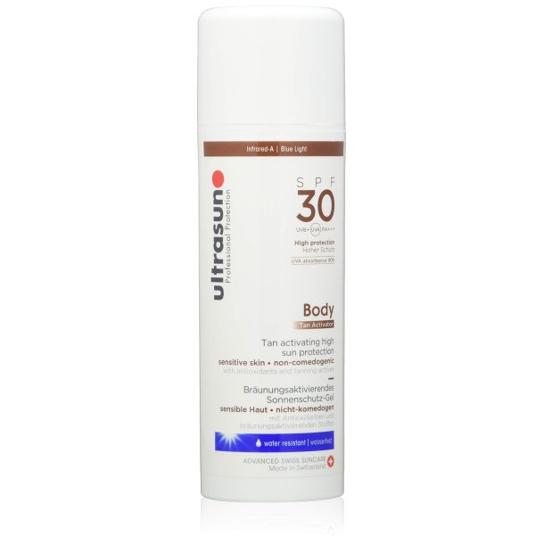 TESTER Ultrasun Body Tan Activator Spf30 150ml