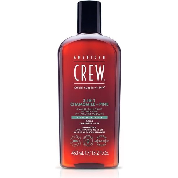 American Crew 3-in-1 Chamomile+Pine 450ml