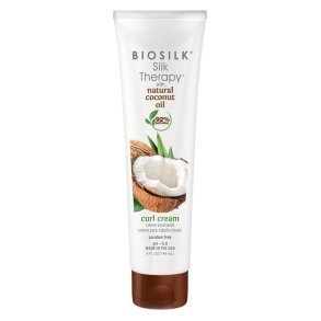Biosilk Silk Therapy Curl Cream (with Coconut Oil) 148ml