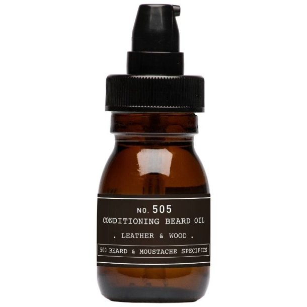 Depot NO. 505 Conditioning Beard Oil Leather &amp; Wood 30ml 