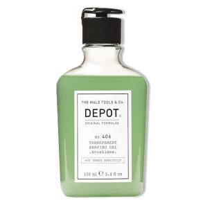 Depot No. 406 Transparent Shaving Gel brushless 100ml