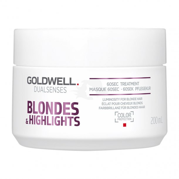 Goldwell DualSenses Blondes &amp; Highlights 60SEC Treatment 200ml.