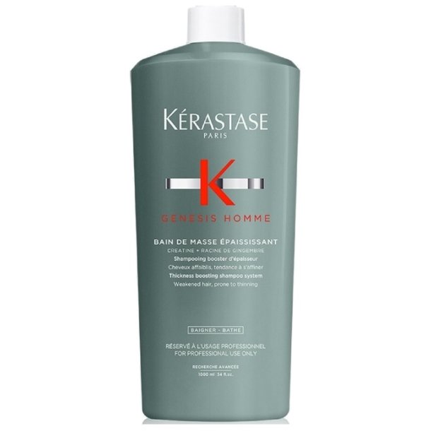 K&eacute;rastase Genesis Homme Bain de Masse &Eacute;paississant Shampoo 1000ml