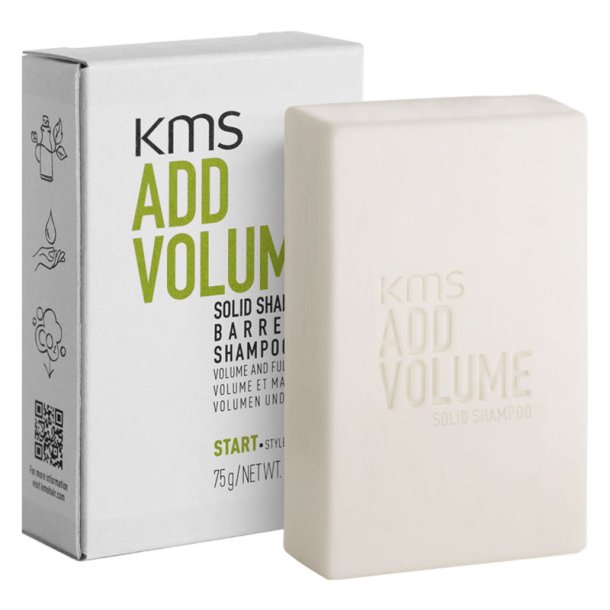 KMS AddVolume Solid Shampoo Bar 75g
