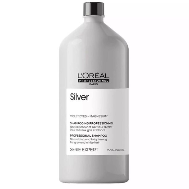 Serie Expert Silver Magnesium Shampoo 1500 ml.