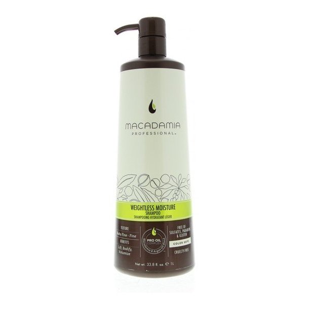 Macadamia Weightless Moisture Shampoo 1000ml