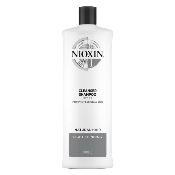 Nioxin 1 Cleanser Shampoo 1000ml