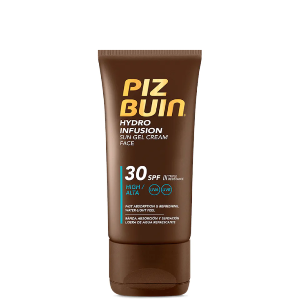 Piz Buin Hydro Infusion Sun Gel Cream Face SPF30 50ml