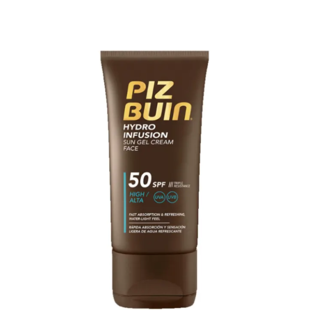 Piz Buin Hydro Infusion Sun Gel Cream Face SPF50 50ml