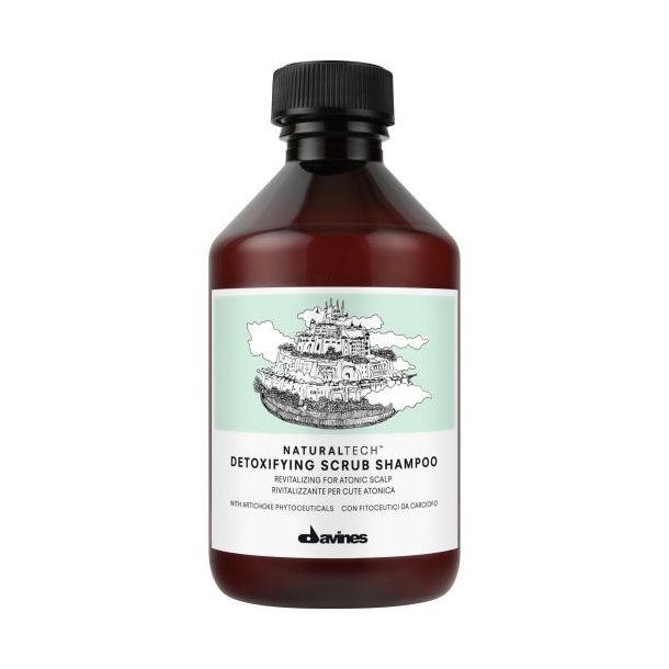 Davines NaturalTech Detoxifying Scrub Shampoo 250 ml.