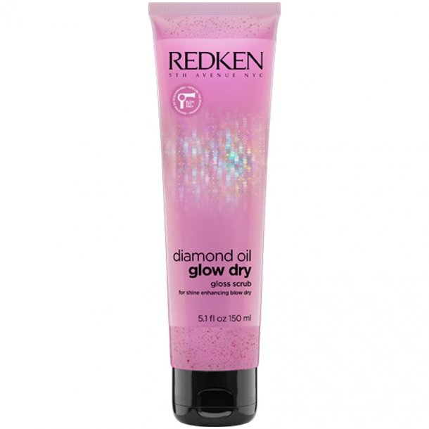 Redken Diamond Oil Glow Dry Gloss Scrub 150 ml.