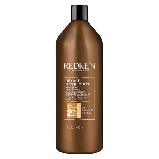 Redken All Soft Mega Curl Shampoo 1000 ml.