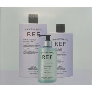 REF Gaveske Cool Silver Sh+Con, Amber and Rhubarb Hndsbe