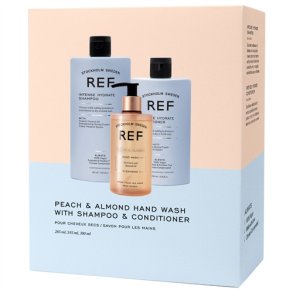 REF Gaveske Intense Hydrate Sh+Con, Peach and Almond Hndsbe