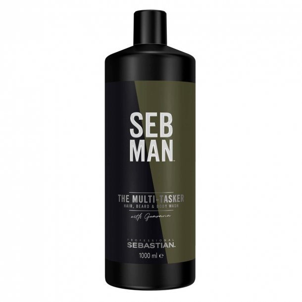 Sebastian SEB MAN The Multi-Tasker Hair, Beard &amp; Body Wash 1000ml