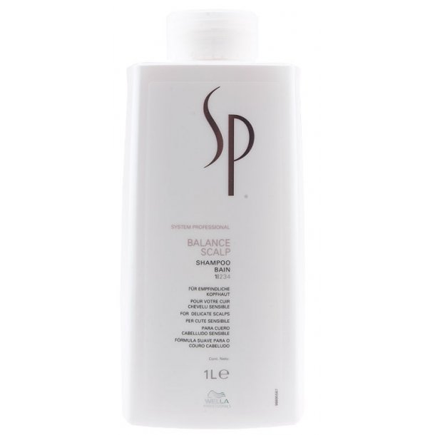 Wella SP Balance Scalp Shampoo 1000 ml.