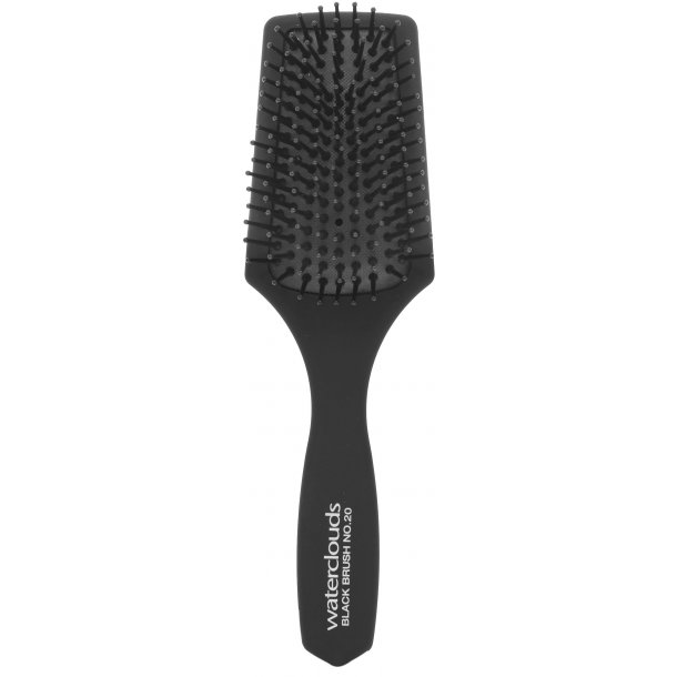 Waterclouds Black Brush 20 Mini Paddle Brush 