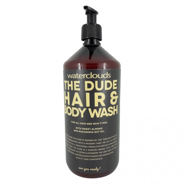 Waterclouds The Dude Hair &amp; Body Wash 1000ml