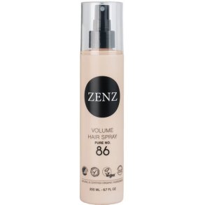 Zenz Pure No. 86 Volume Hair Spray 200ml
