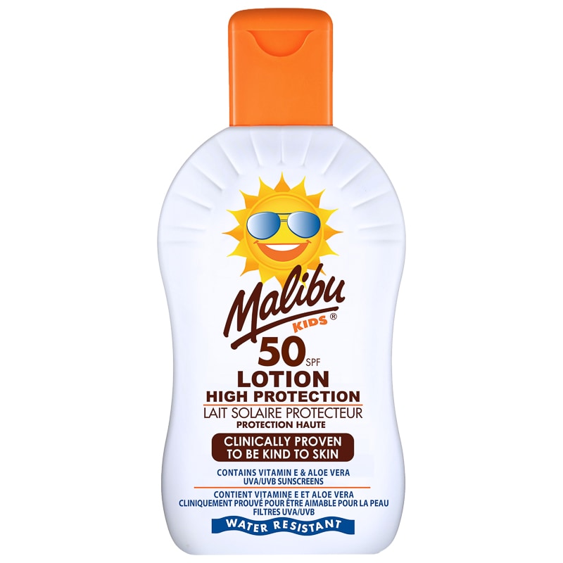 Malibu Sun SPF50 200ml - MALIBU - smukkere.dk ApS